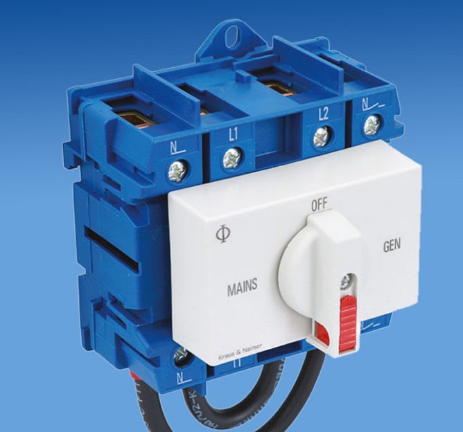 manual transfer switch = to be fitted in box